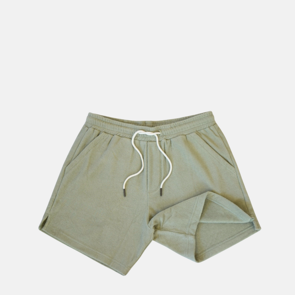 Sage Toweling Terry Short