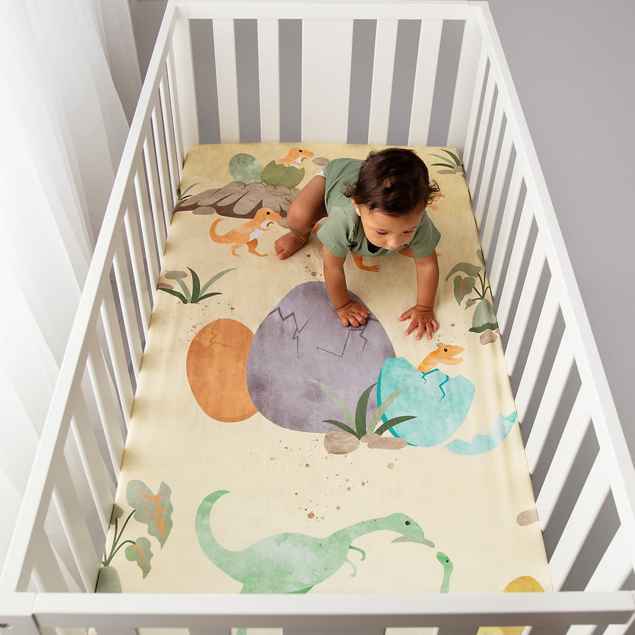 Hatchlings Standard Size Crib Sheet