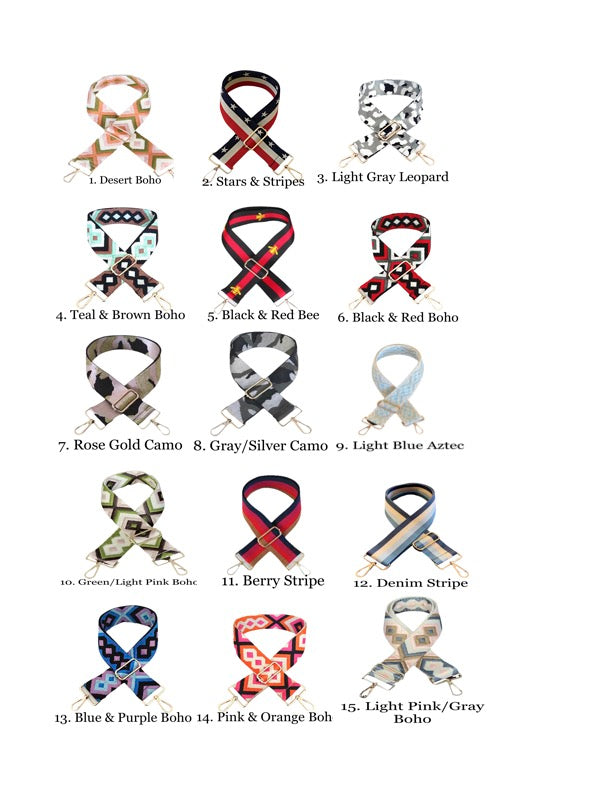 Vegan Suede Crossbody Bag (BLACK) - Pick Your Strap