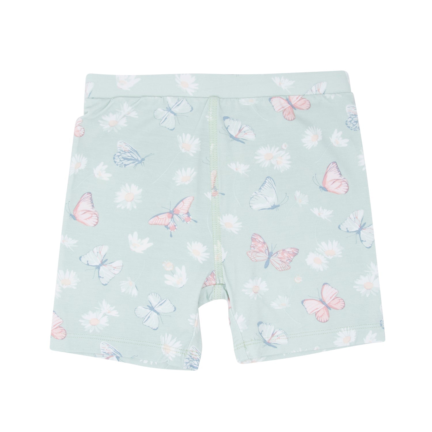Mint Butterfly Daisy Bamboo Summer Pajama Set