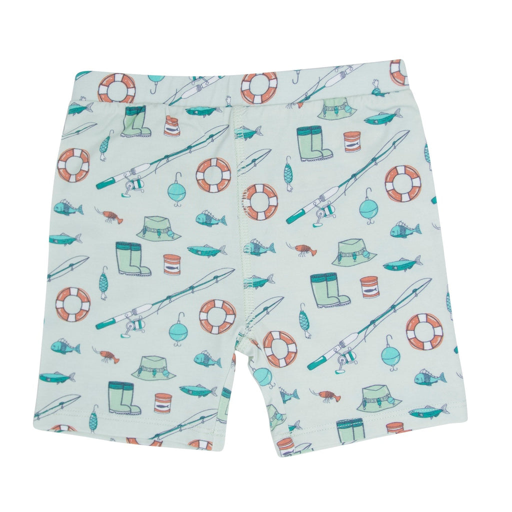 Fishing Poles Summer Pajama Set