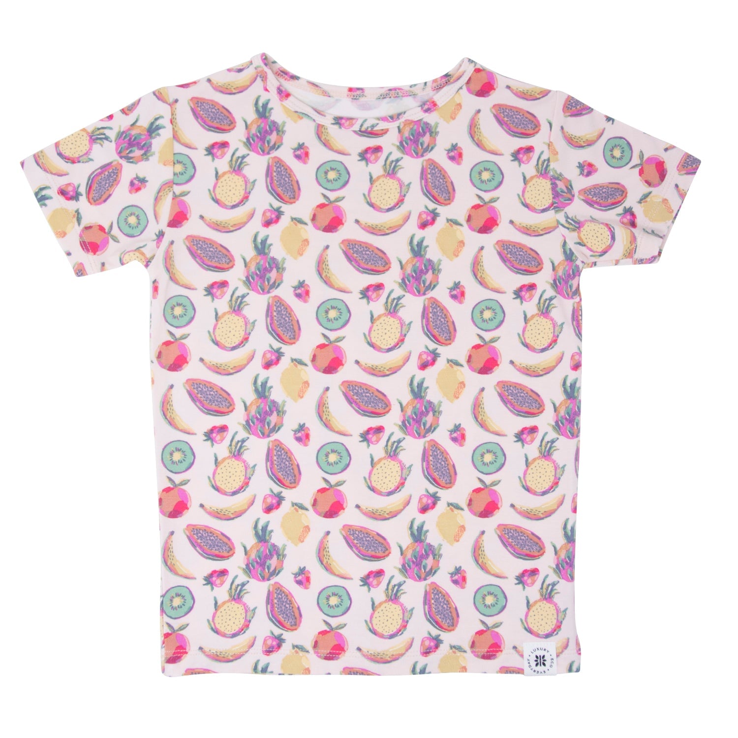 Tropical Fruit Summer Pajama Set