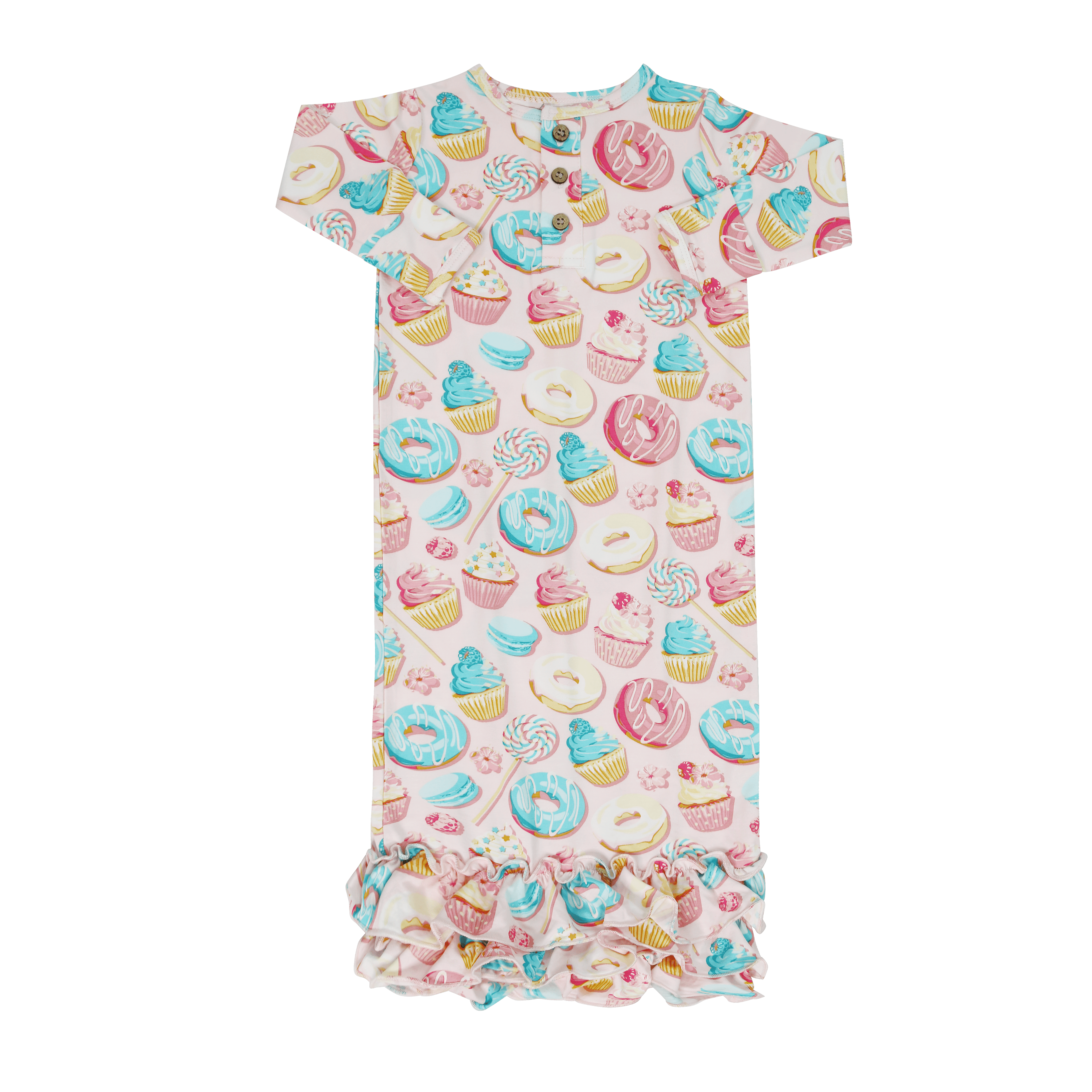 Sweet Tooth Ruffle Gown