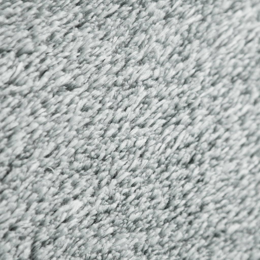 Soft Area Rug with Anti-Slip Backing Washable - Grey