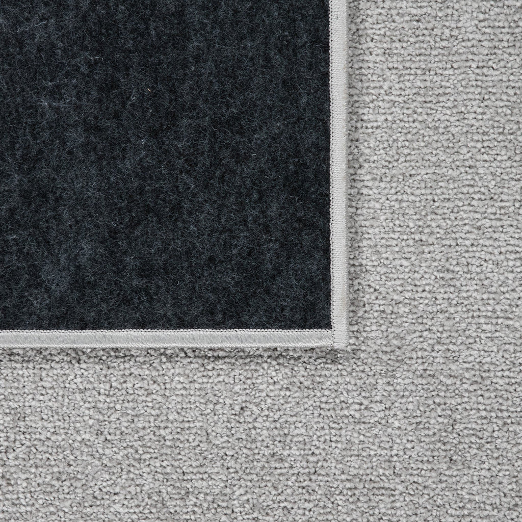 Solid Flatweave Rug Porto for Living Room - Silver
