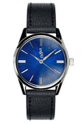 Blue Sunburst Watch
