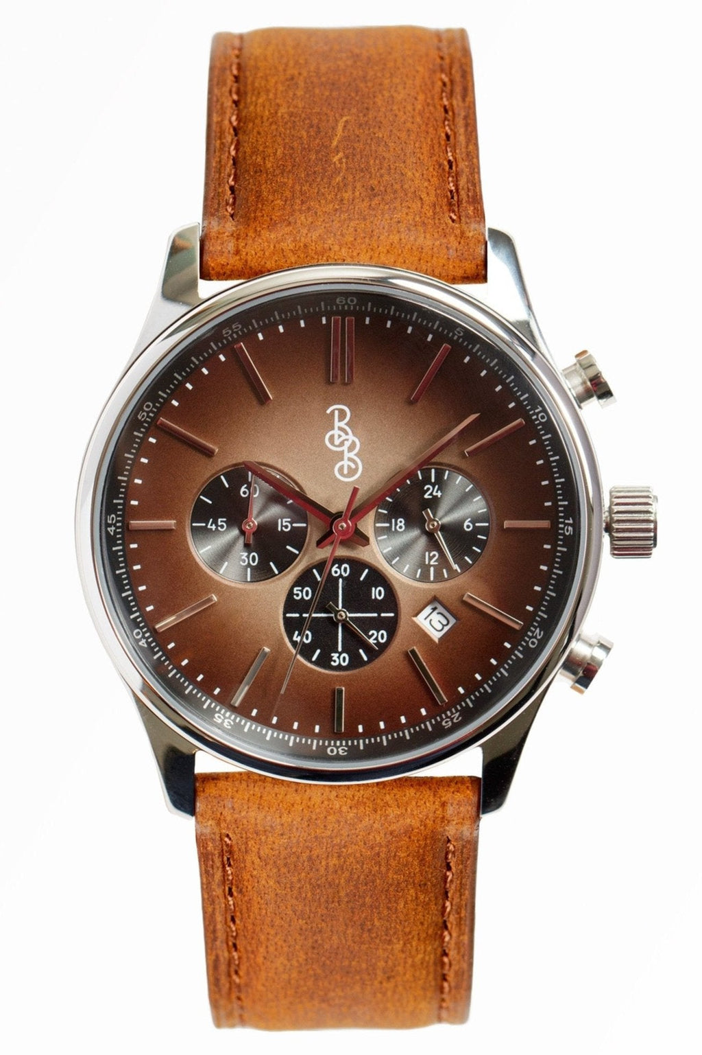 Brown Retro Chronograph