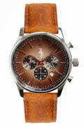 Brown Retro Chronograph