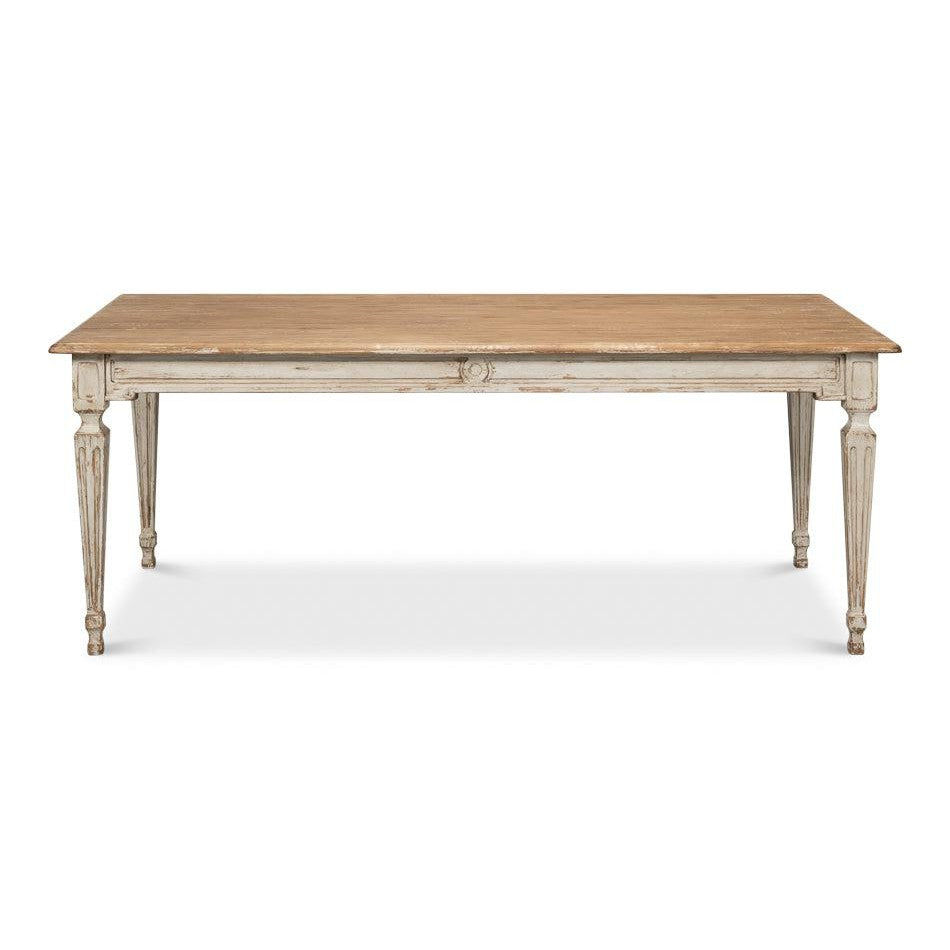 The Elise Dining Table, Grey