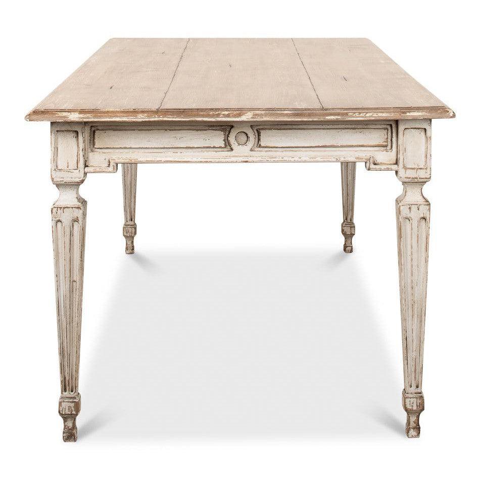 The Elise Dining Table, Grey