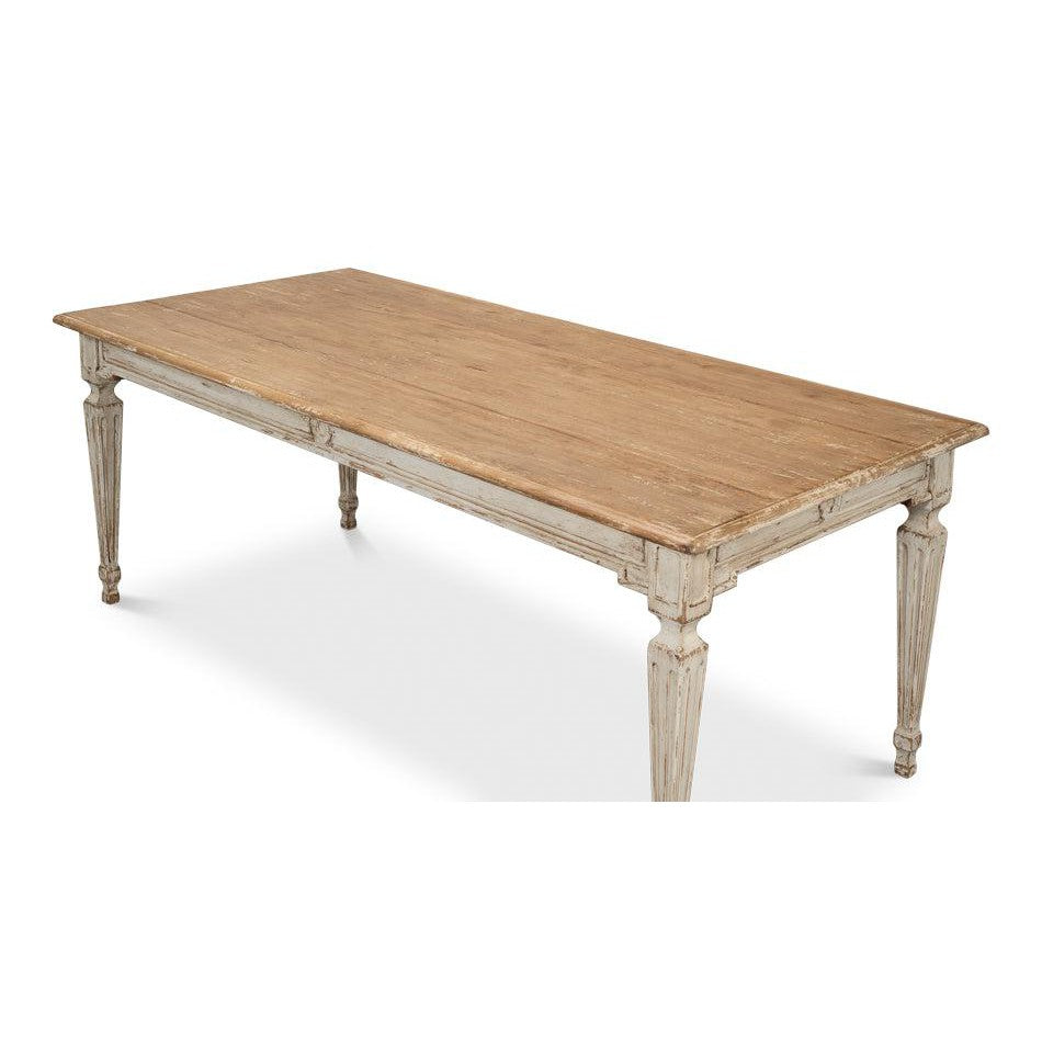 The Elise Dining Table, Grey