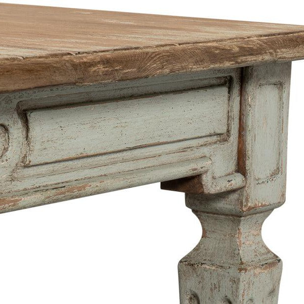 The Elise Dining Table, Sage