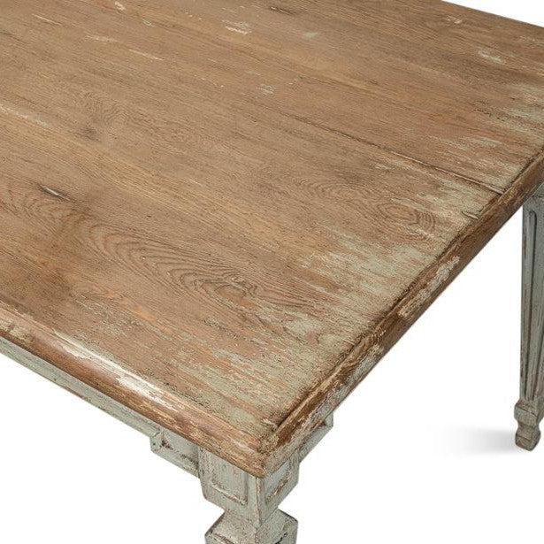 The Elise Dining Table, Sage