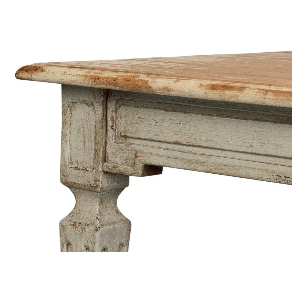 The Elise Dining Table, Sage