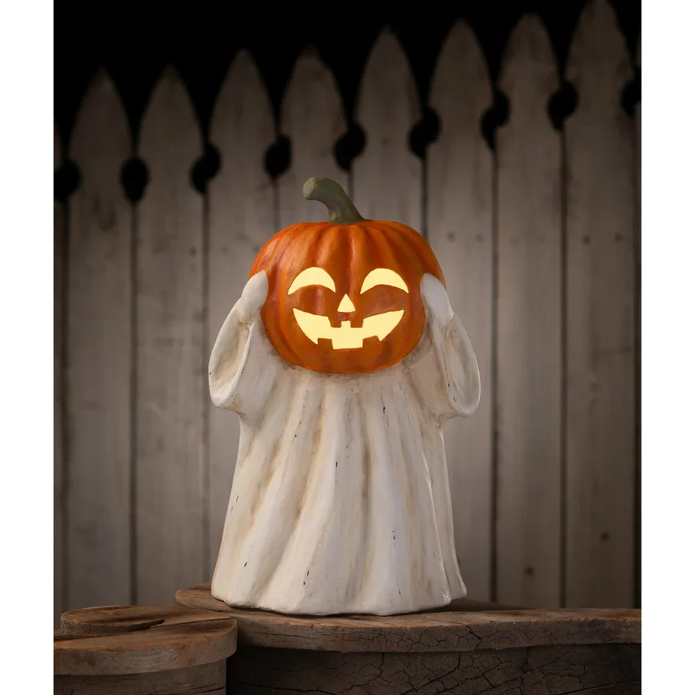 GHOST JACK 'O LANTERN BY BETHANY LOWE DESIGNS