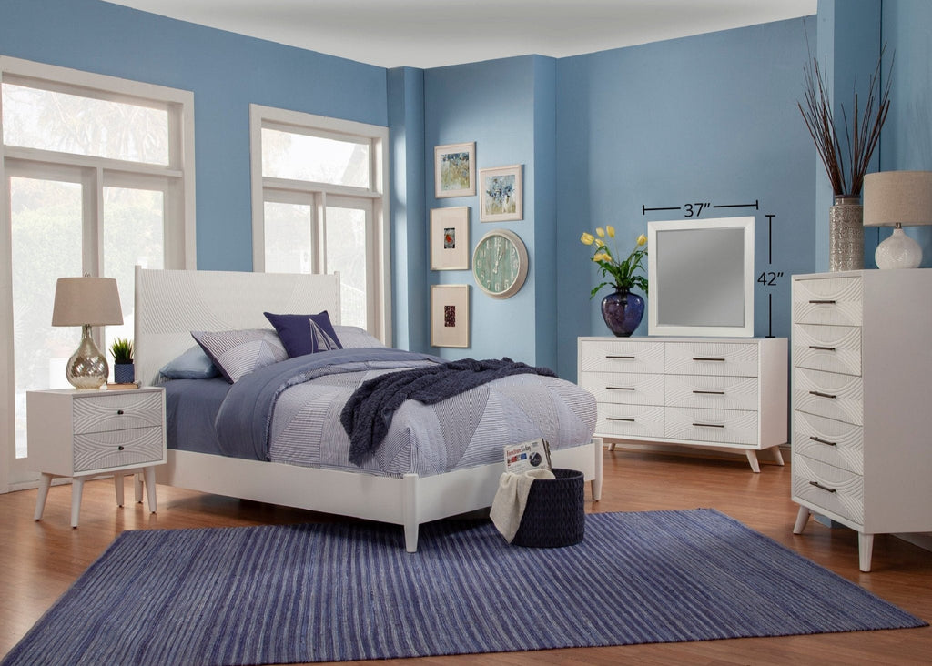 Tranquility Mirror, White