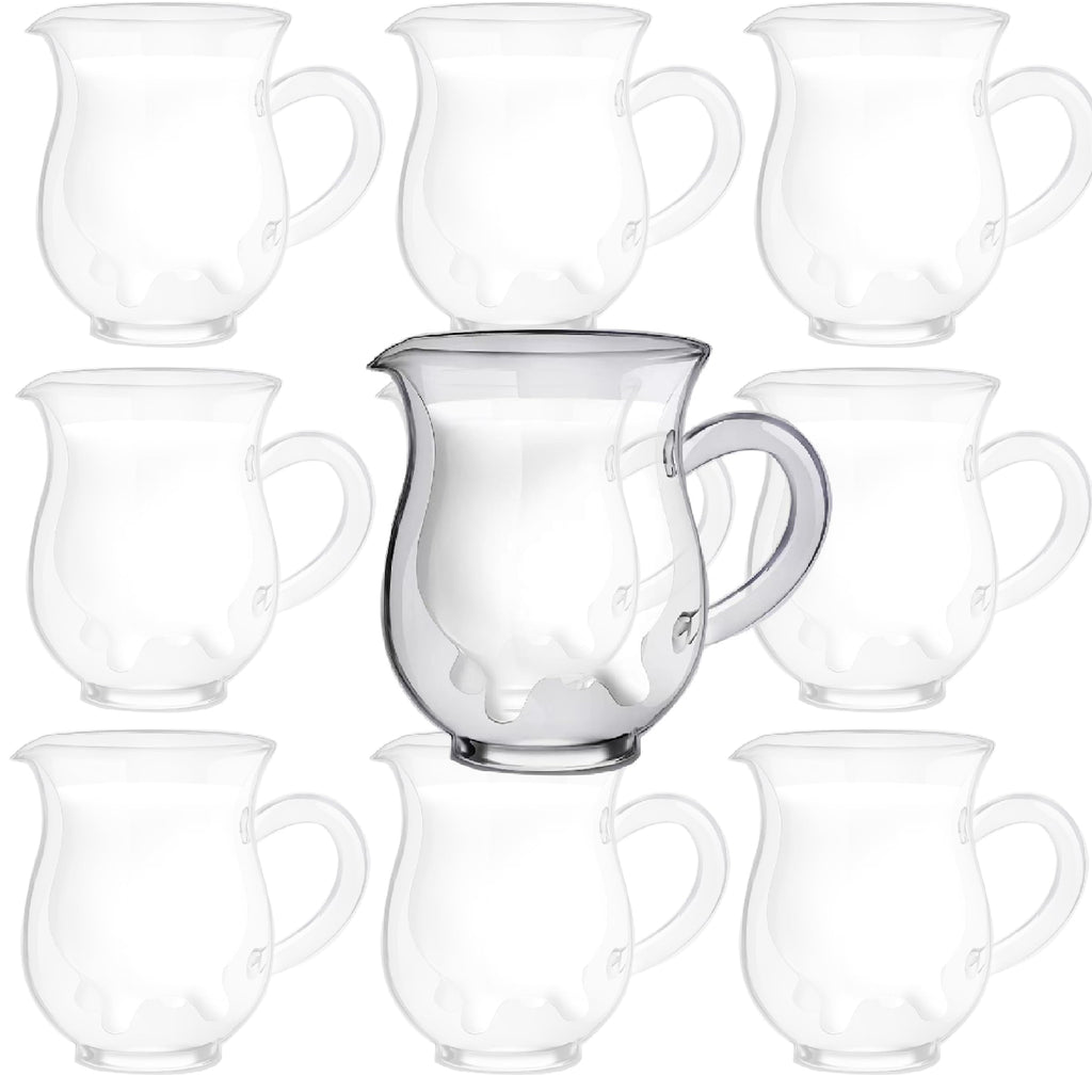 Glass Cow Udder Creamer Pot 8.5oz