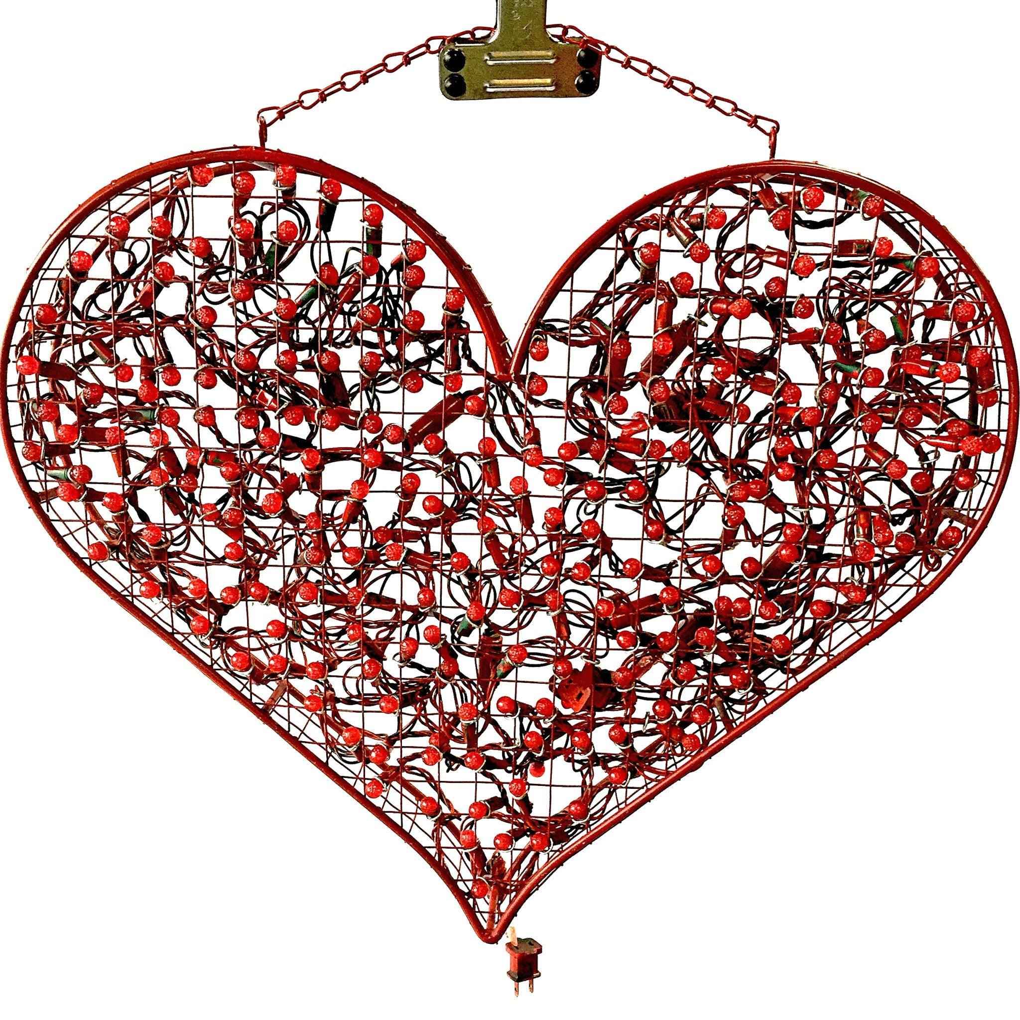 Valentine's Day Hanging Red Heart