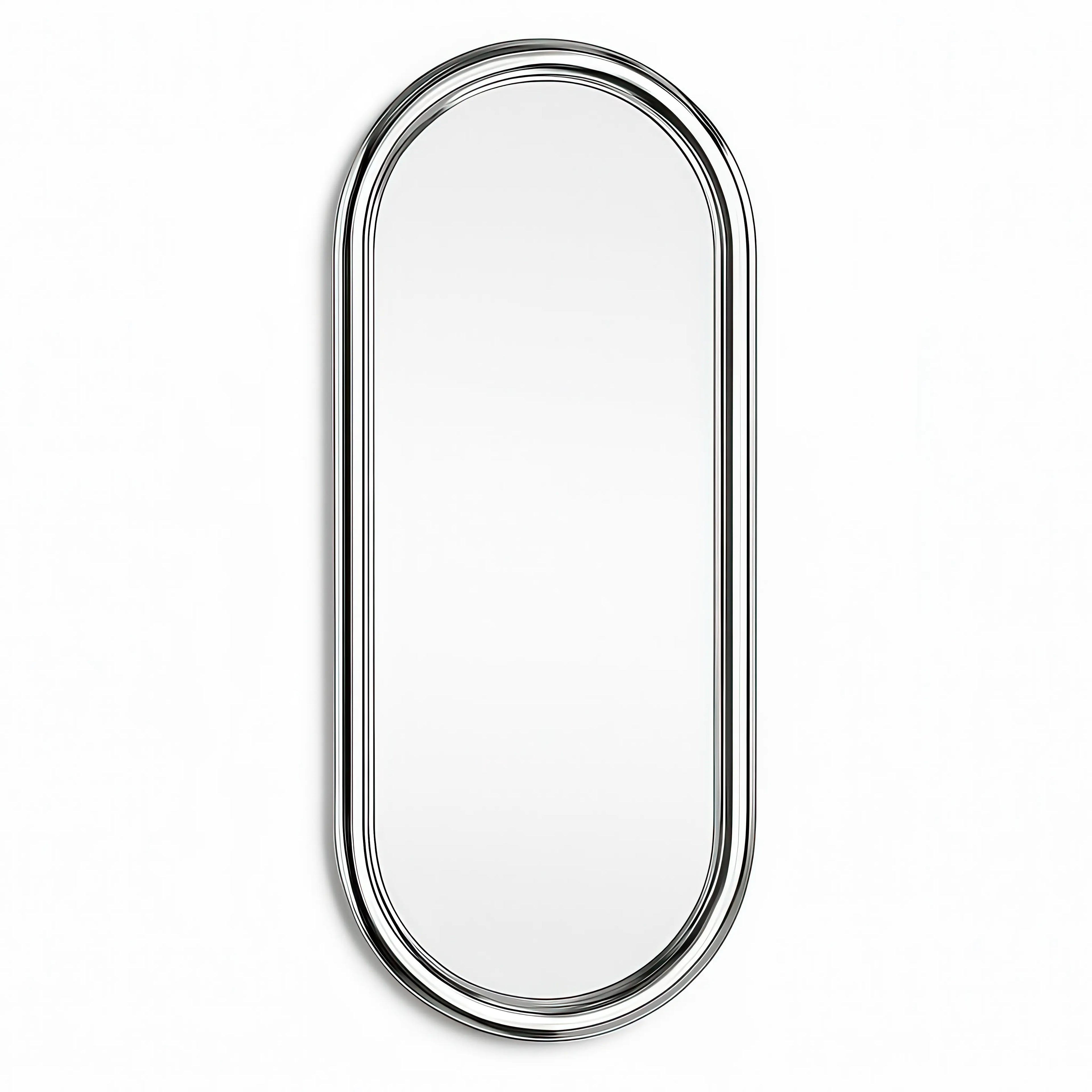 Chrome Pill Mirror