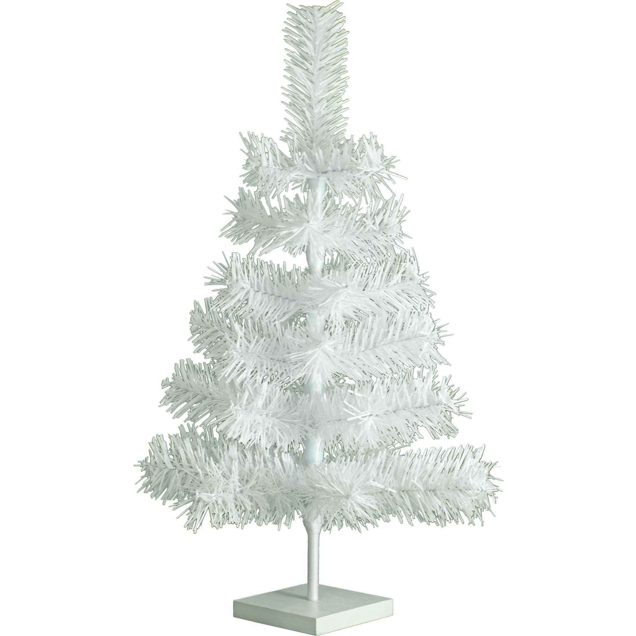 White Tinsel Christmas Tree