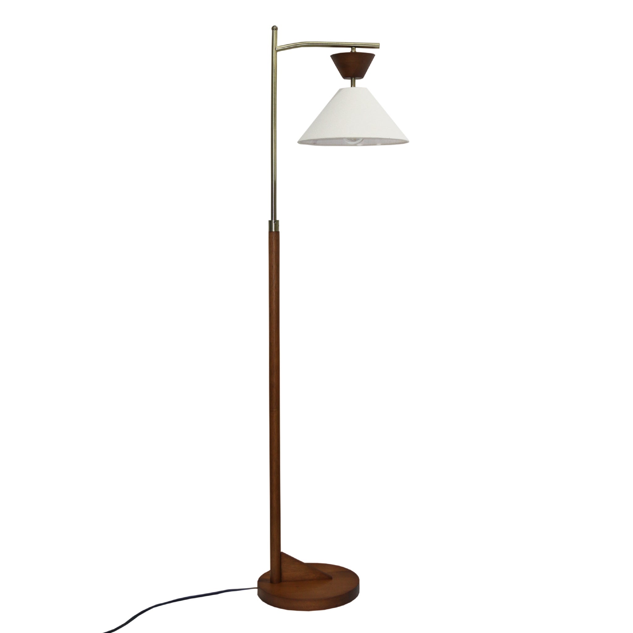 Zensa Brown Floor Lamp – Luxury Lighting – Curated by SHOPLOBBIE | Fre